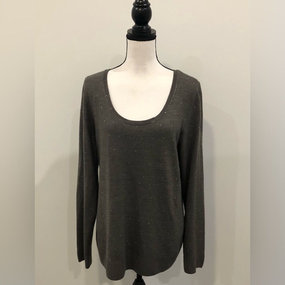 Debbie Morgan Rhinestone Sweater